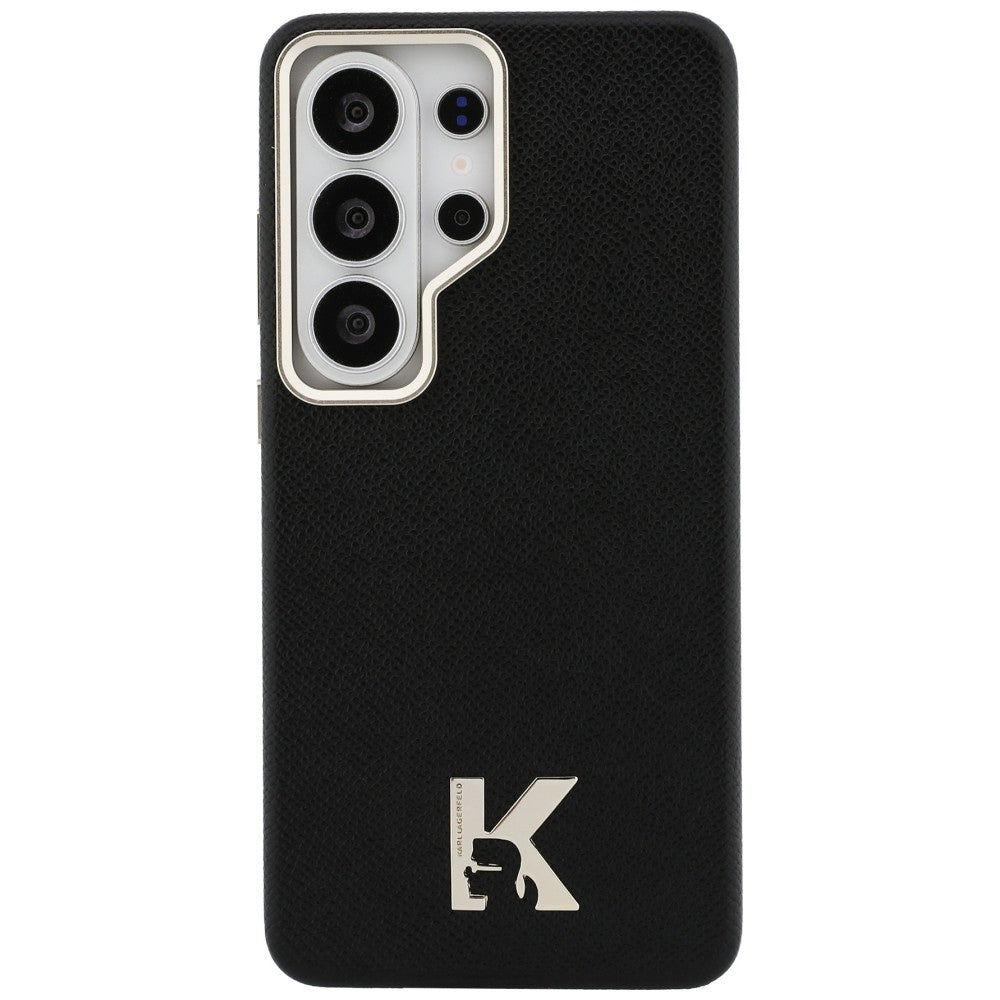 Karl Lagerfeld K Metal Logo MagSafe dėklas skirtas Samsung Galaxy S26 Ultra - juoda