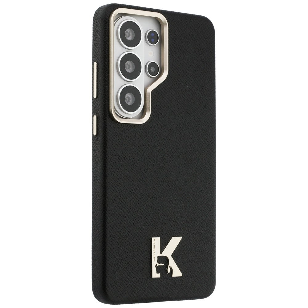 Karl Lagerfeld K Metal Logo MagSafe dėklas skirtas Samsung Galaxy S26 Ultra - juoda