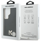 Karl Lagerfeld K Metal Logo MagSafe dėklas skirtas Samsung Galaxy S26 Ultra - juoda