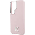 Karl Lagerfeld K Metal Logo MagSafe dėklas skirtas Samsung Galaxy S26 Ultra - rožinė