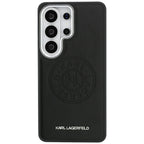 Karl Lagerfeld Perforated KL MagSafe dėklas skirtas Samsung Galaxy S26 Ultra - juoda