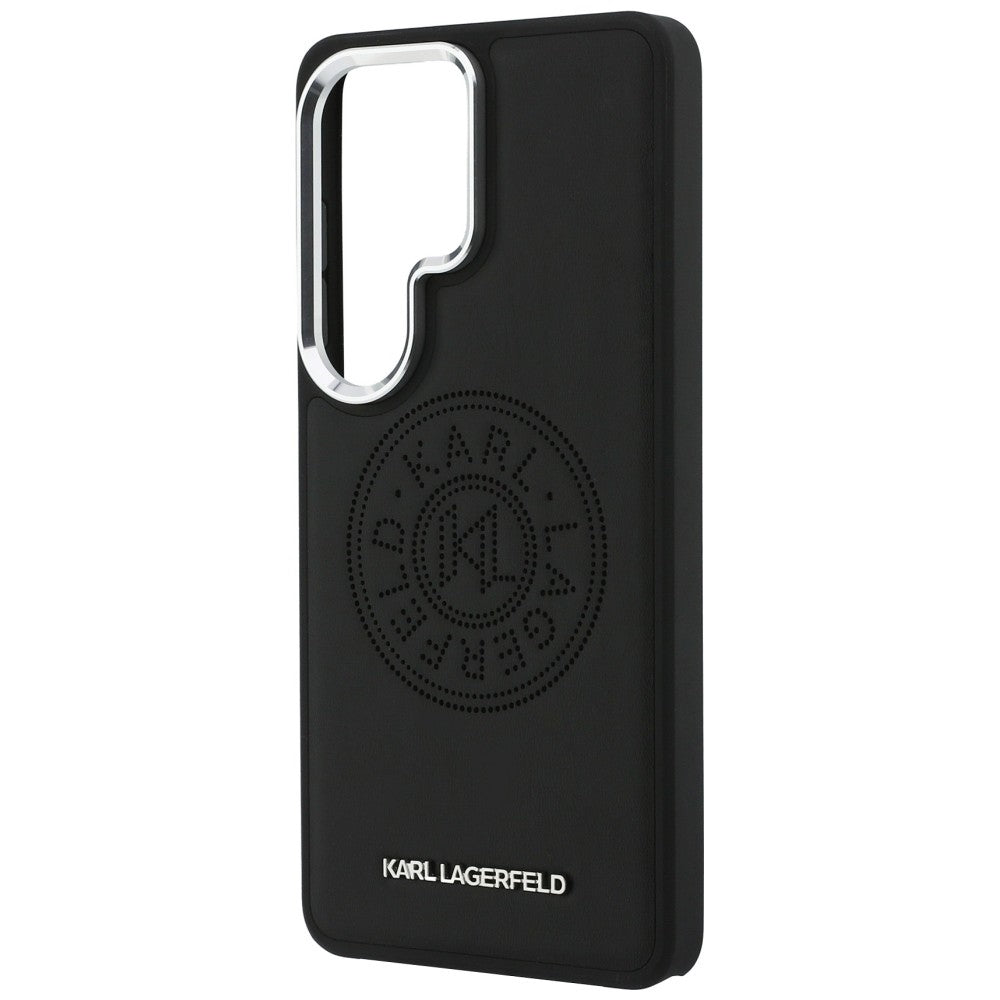 Karl Lagerfeld Perforated KL MagSafe dėklas skirtas Samsung Galaxy S26 Ultra - juoda