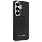 Karl Lagerfeld Perforated KL MagSafe dėklas skirtas Samsung Galaxy S26+ - juoda