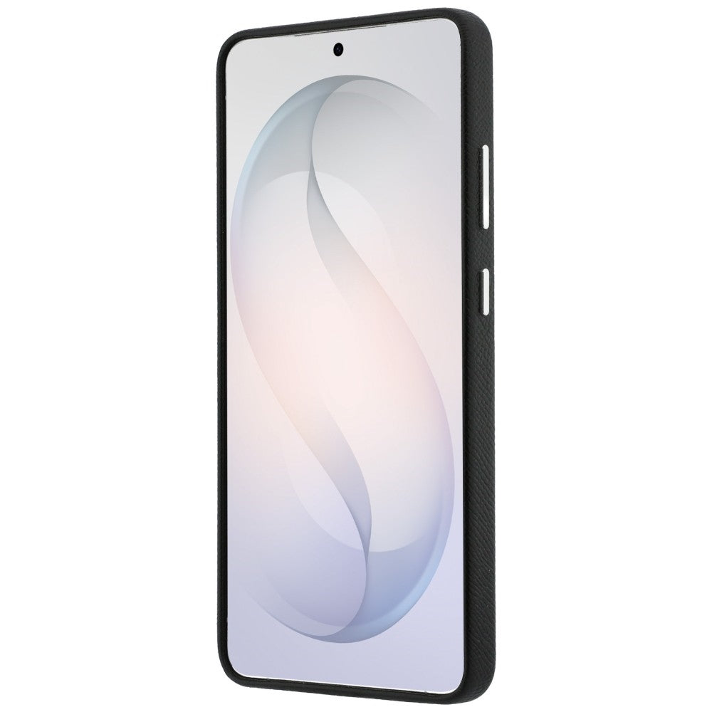 Karl Lagerfeld Saffiano Double Heads Metal dėklas skirtas Samsung Galaxy S26 Ultra - juoda