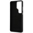 Karl Lagerfeld Saffiano Double Heads Metal dėklas skirtas Samsung Galaxy S26 Ultra - juoda