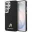 Dėklas Karl Lagerfeld Saffiano KC Metal Logo MagSafe skirtas Samsung Galaxy S26 Ultra - juodas -- Samsung Galaxy S26 Ultra