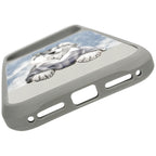 Nimmy Gentle Pets Series Dog MagSafe dėklas skirtas iPhone 17 Pro - pilka