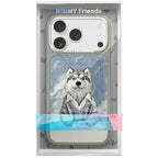 Nimmy Gentle Pets Series Dog MagSafe dėklas skirtas iPhone 17 Pro - pilka