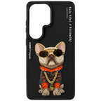 Nimmy Glasses Cool Dog dėklas Samsung Galaxy S26 Ultra - juodas -- Samsung Galaxy S26 Ultra