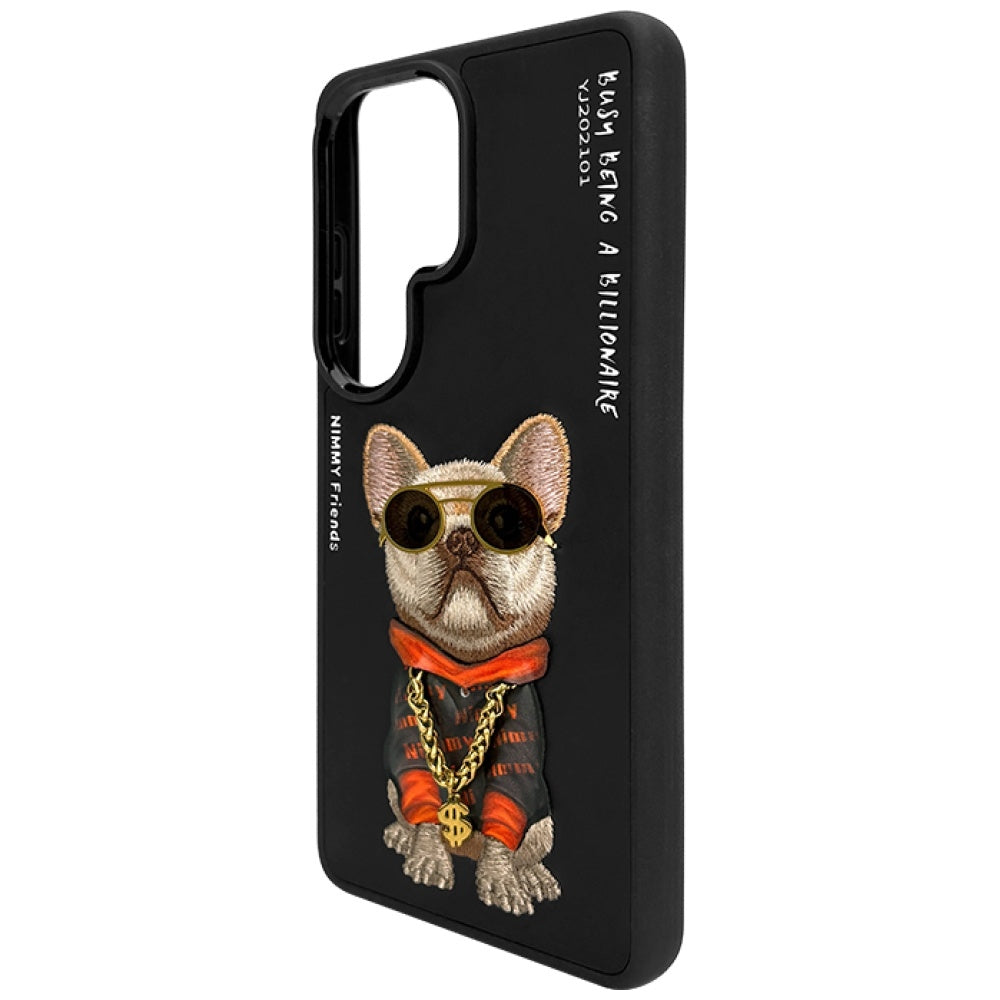Nimmy Glasses Cool Dog dėklas Samsung Galaxy S26 Ultra - juodas -- Samsung Galaxy S26 Ultra