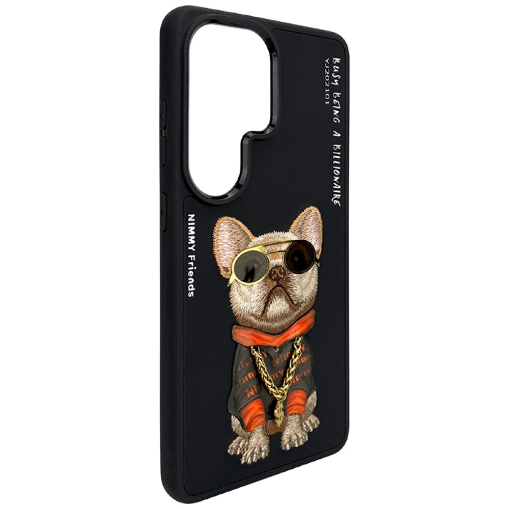 Nimmy Glasses Cool Dog dėklas Samsung Galaxy S26 Ultra - juodas -- Samsung Galaxy S26 Ultra