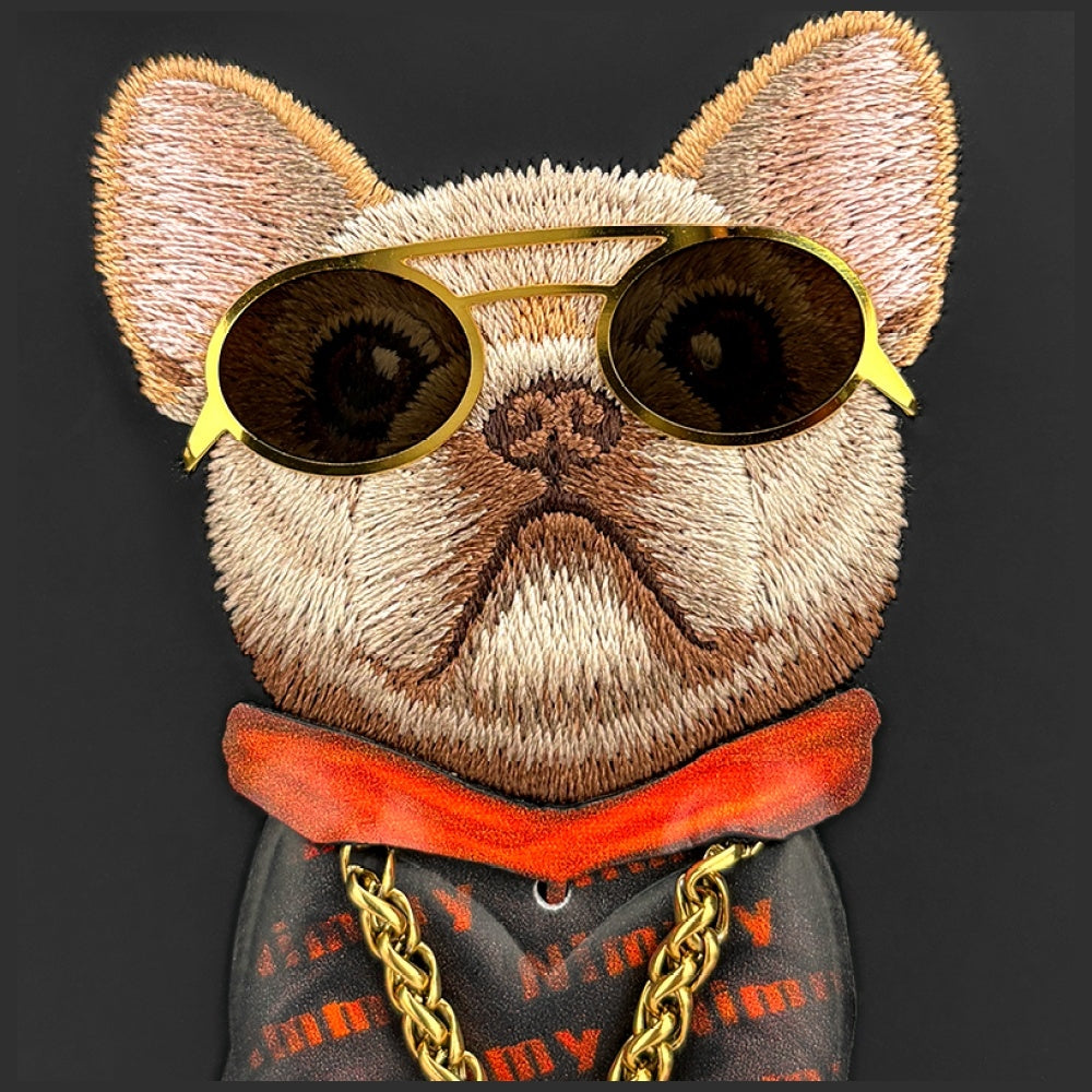 Nimmy Glasses Cool Dog dėklas Samsung Galaxy S26 Ultra - juodas -- Samsung Galaxy S26 Ultra