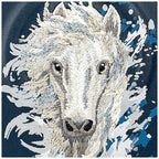Nimmy the Horse MagSafe dėklas skirtas iPhone 17 Pro Max - tamsiai mėlyna