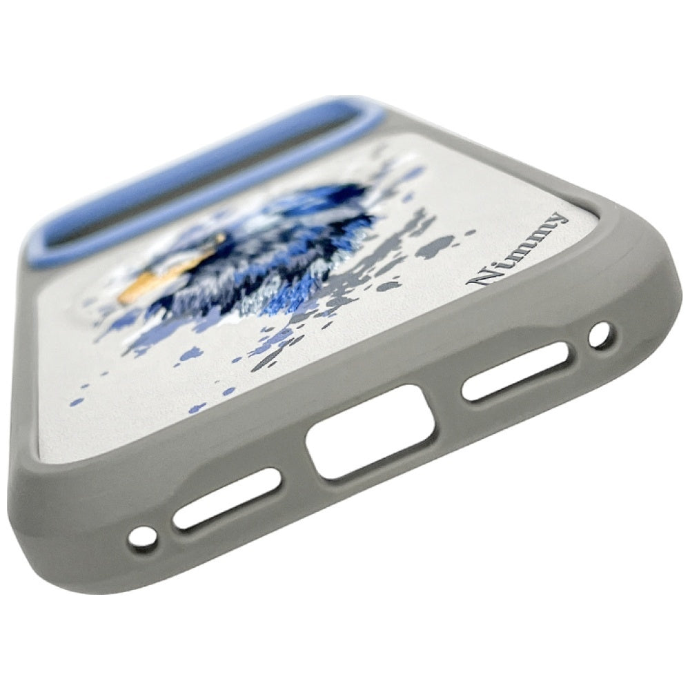 Nimmy Eagle MagSafe dėklas skirtas iPhone 17 Pro Max - pilka