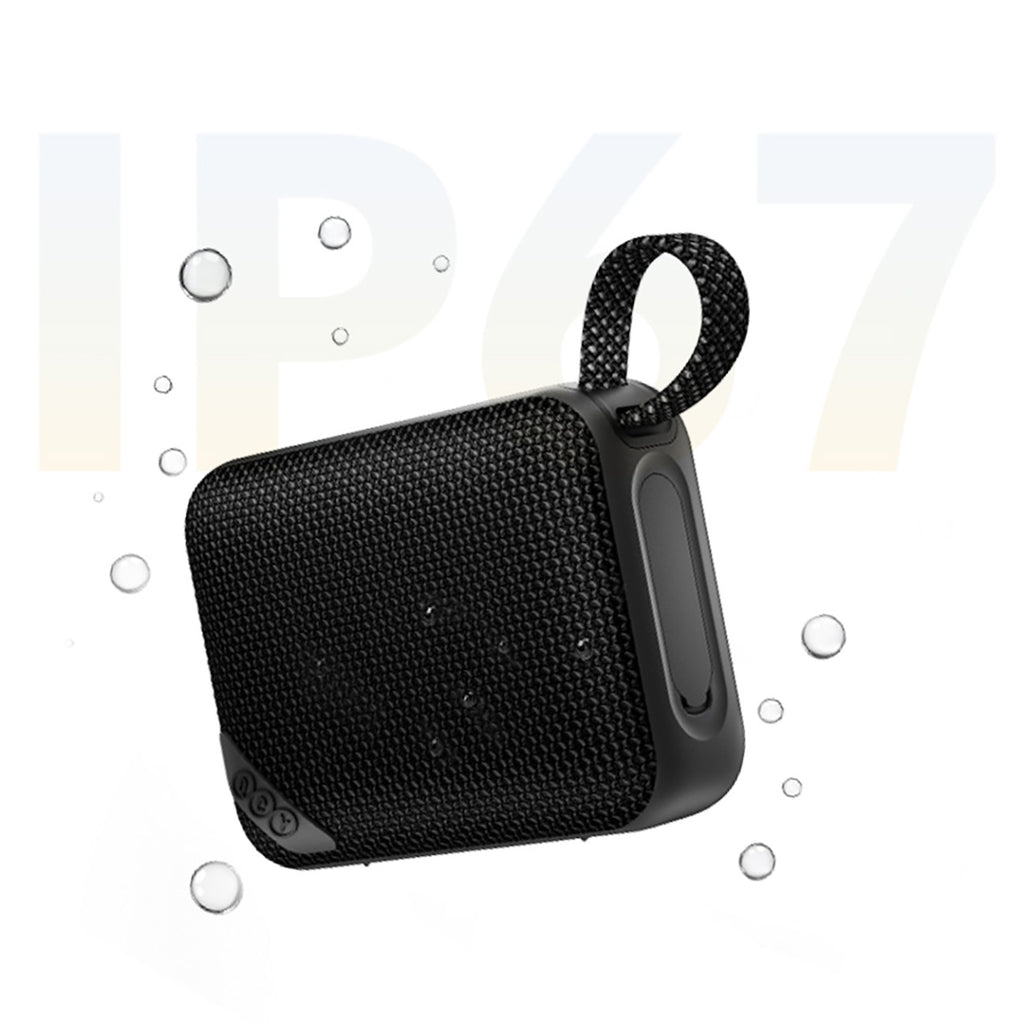 QCY SP2 IP67 Bluetooth garsiakalbis su RGB apšvietimu ir stereo režimu – juodas -- Bluetooth Speakers