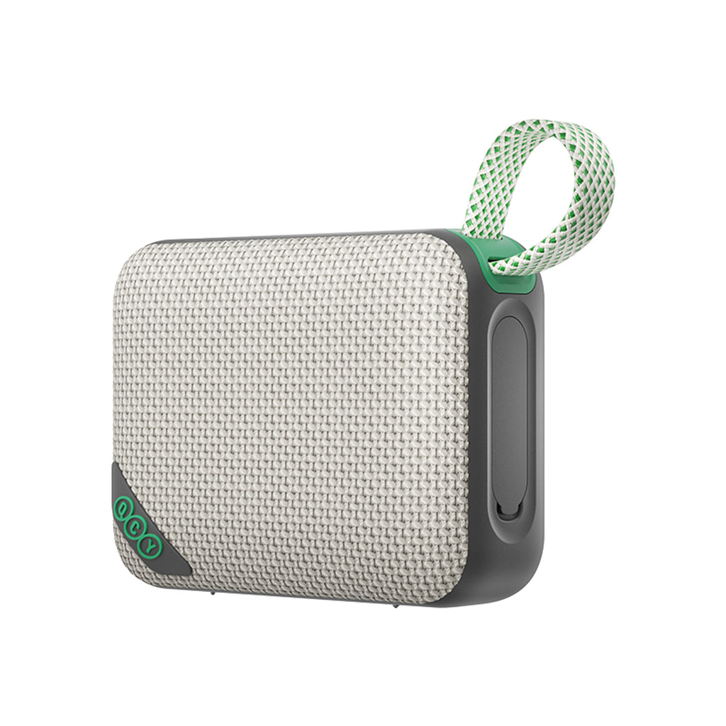 QCY SP2 IP67 Bluetooth garsiakalbis su RGB apšvietimu ir stereo režimu – pilkai žalias -- Bluetooth Speakers
