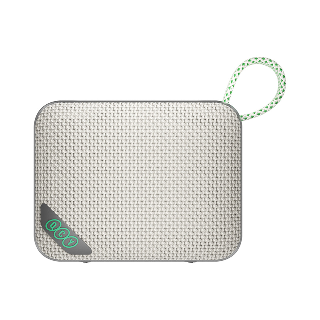 QCY SP2 IP67 Bluetooth garsiakalbis su RGB apšvietimu ir stereo režimu – pilkai žalias -- Bluetooth Speakers