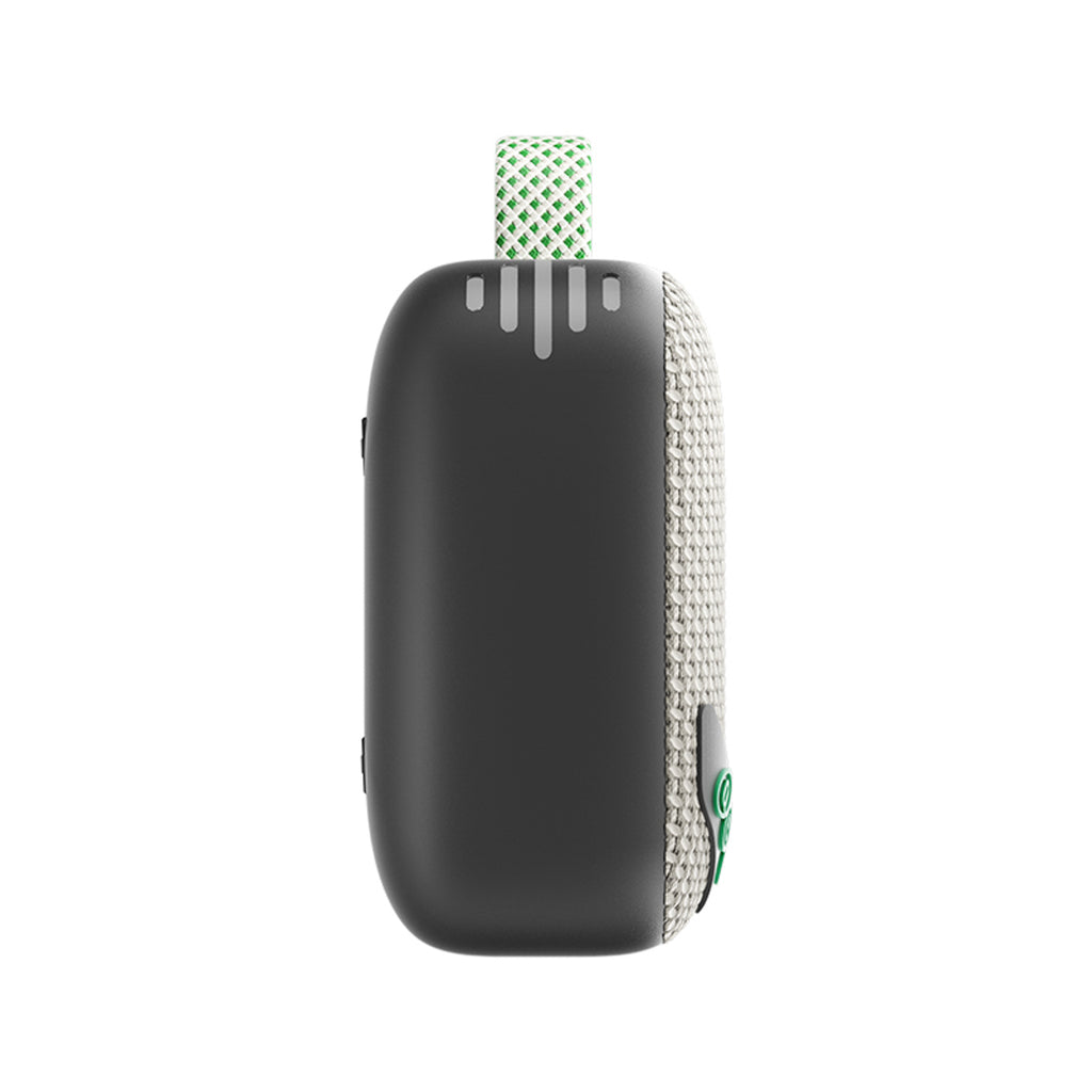 QCY SP2 IP67 Bluetooth garsiakalbis su RGB apšvietimu ir stereo režimu – pilkai žalias -- Bluetooth Speakers