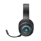 QCY V200 Pro laidinės žaidimų ausinės su 7.1 garsu ir nuimamu mikrofonu – juodos -- Headphones