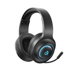 QCY V200 Pro laidinės žaidimų ausinės su 7.1 garsu ir nuimamu mikrofonu – juodos -- Headphones