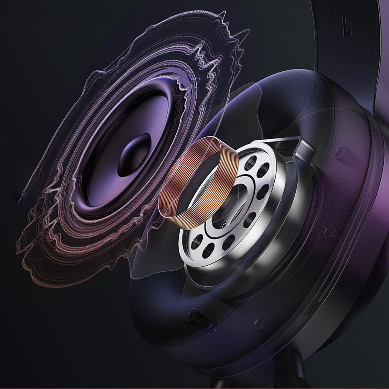 QCY V200 Pro laidinės žaidimų ausinės su 7.1 garsu ir nuimamu mikrofonu – juodos -- Headphones