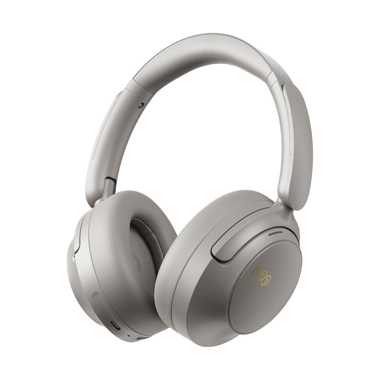 QCY H3S belaidės ant ausų ausinės su LDAC ir ANC triukšmo slopinimu – pilka -- Headphones