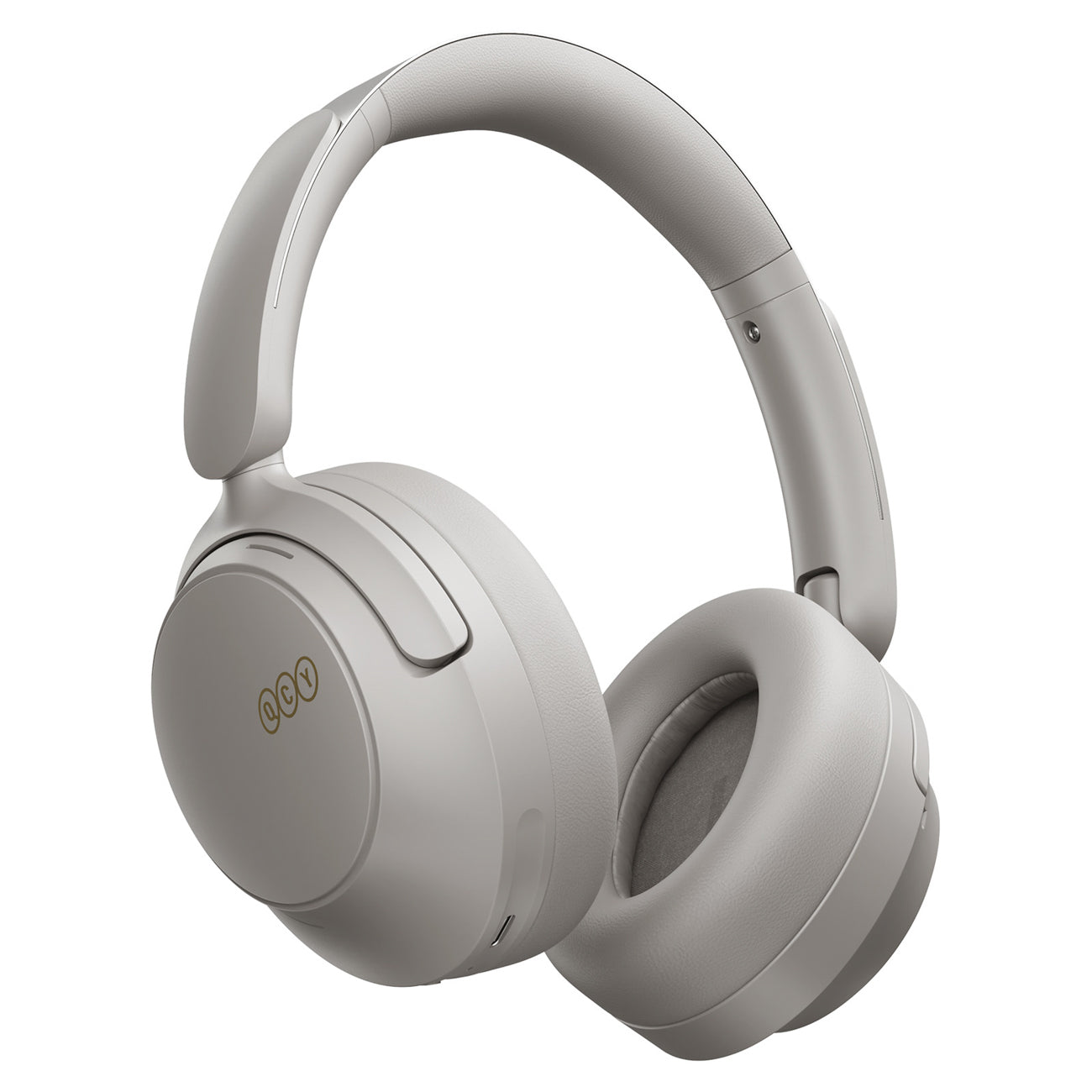 QCY H3S belaidės ant ausų ausinės su LDAC ir ANC triukšmo slopinimu – pilka -- Headphones
