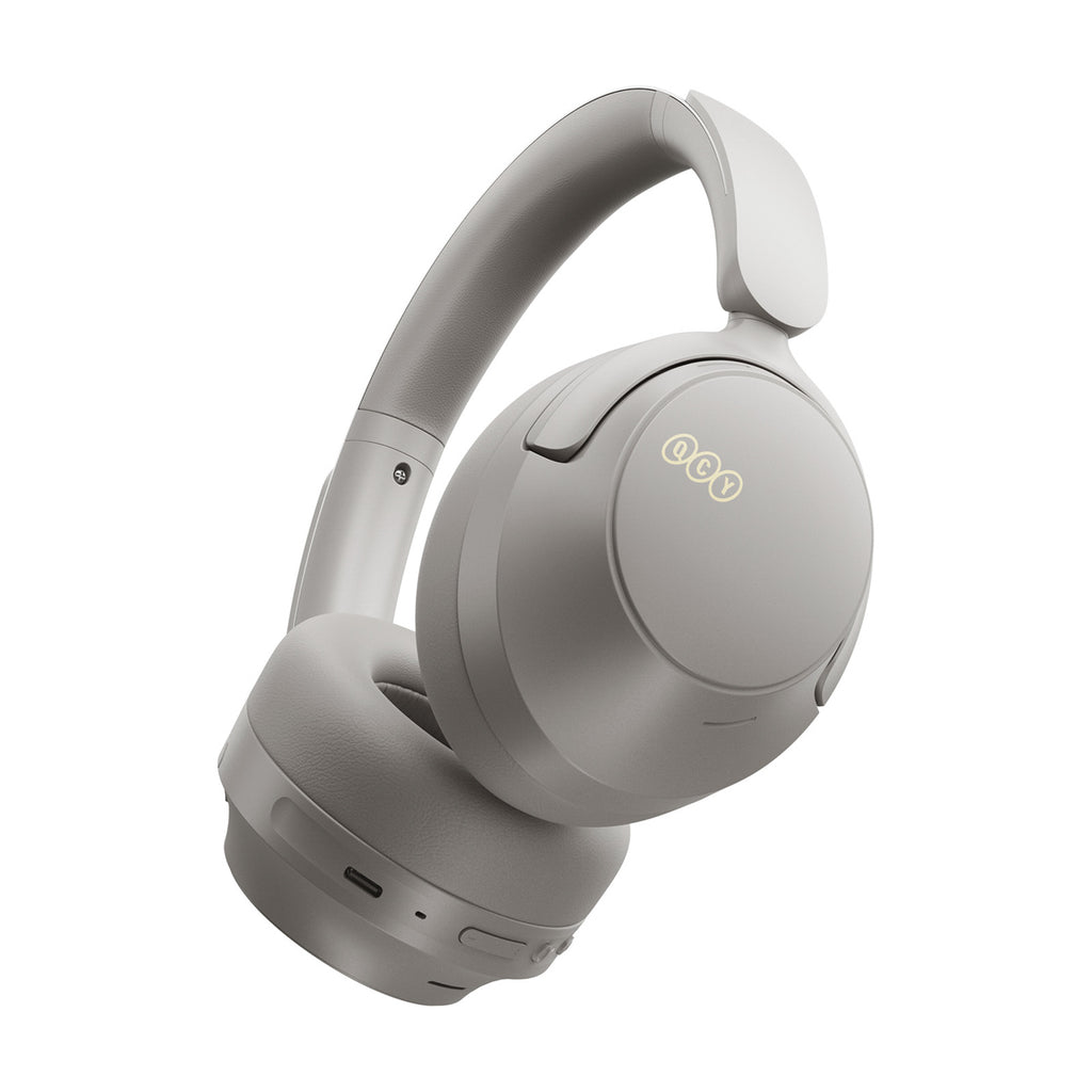 QCY H3S belaidės ant ausų ausinės su LDAC ir ANC triukšmo slopinimu – pilka -- Headphones
