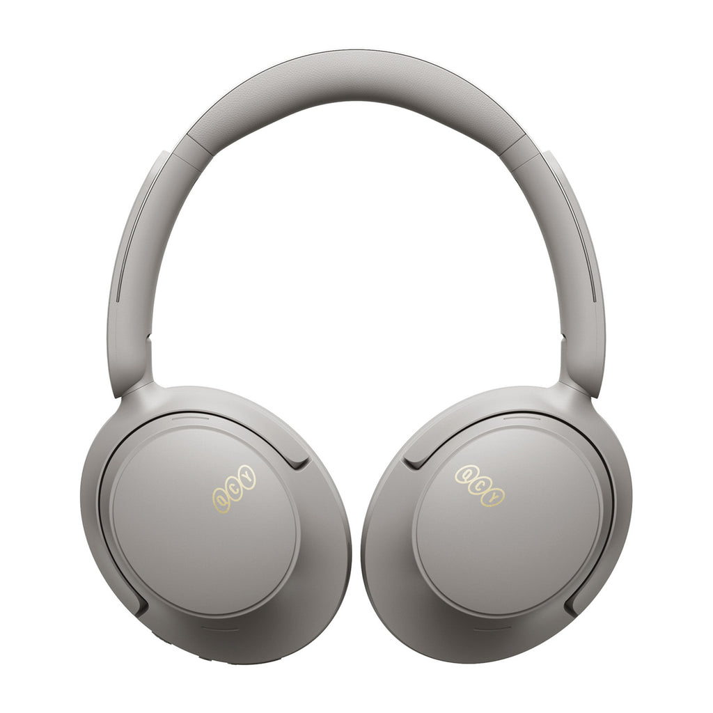 QCY H3S belaidės ant ausų ausinės su LDAC ir ANC triukšmo slopinimu – pilka -- Headphones