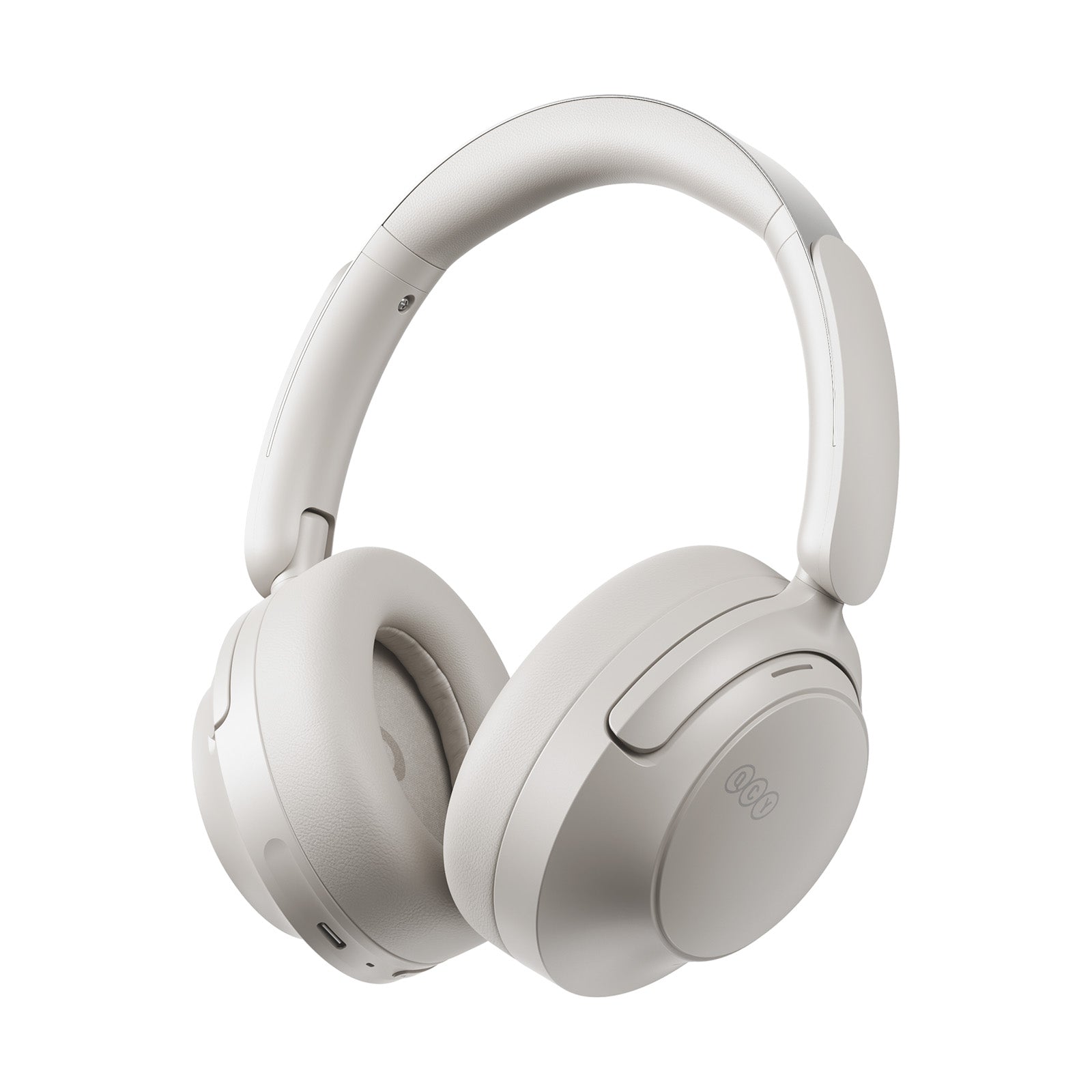 QCY H3S belaidės ant ausų ausinės su LDAC ir ANC triukšmo slopinimu – balta -- Headphones