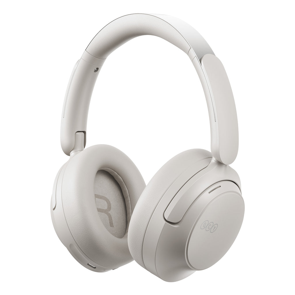 QCY H3S belaidės ant ausų ausinės su LDAC ir ANC triukšmo slopinimu – balta -- Headphones