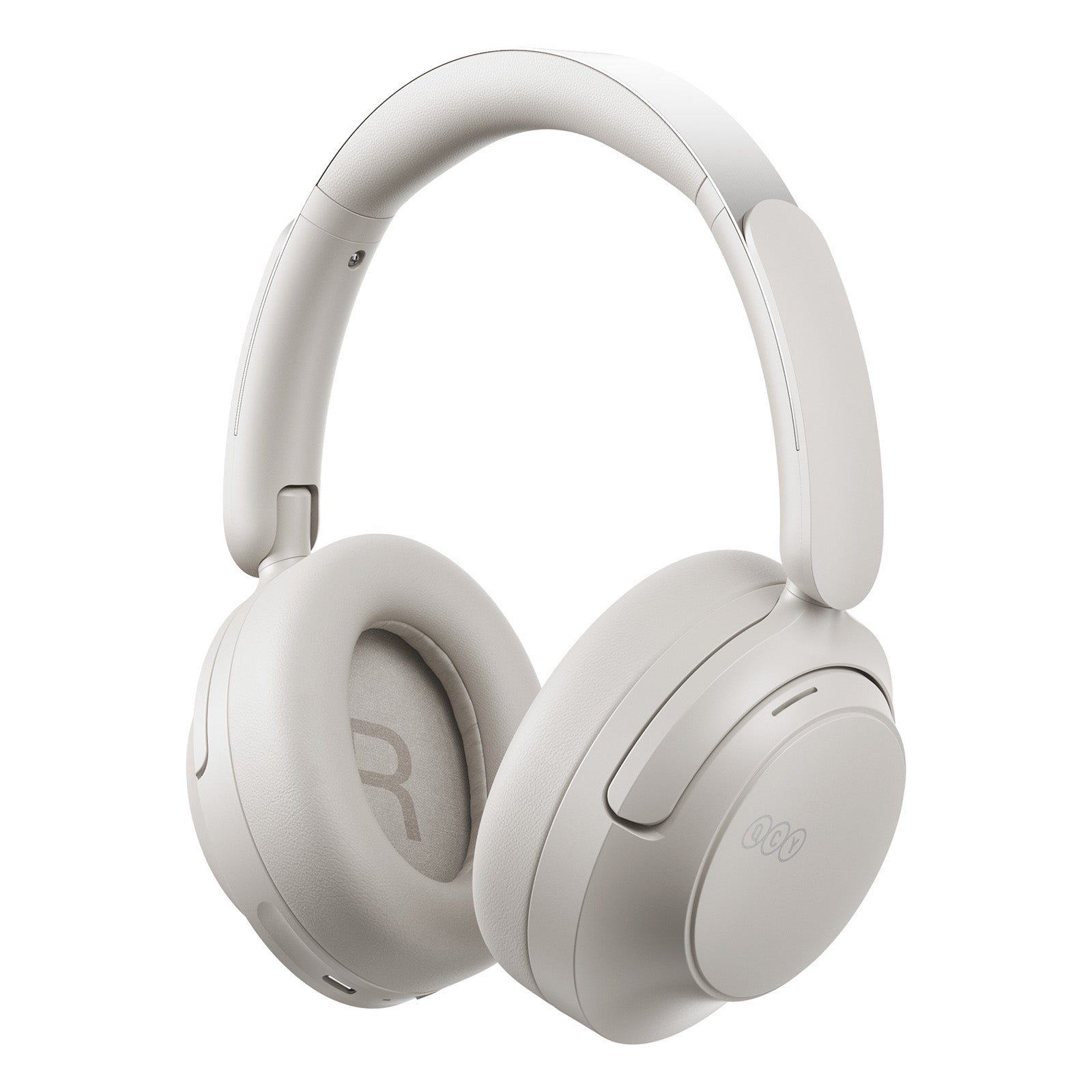 QCY H3S belaidės ant ausų ausinės su LDAC ir ANC triukšmo slopinimu – balta -- Headphones