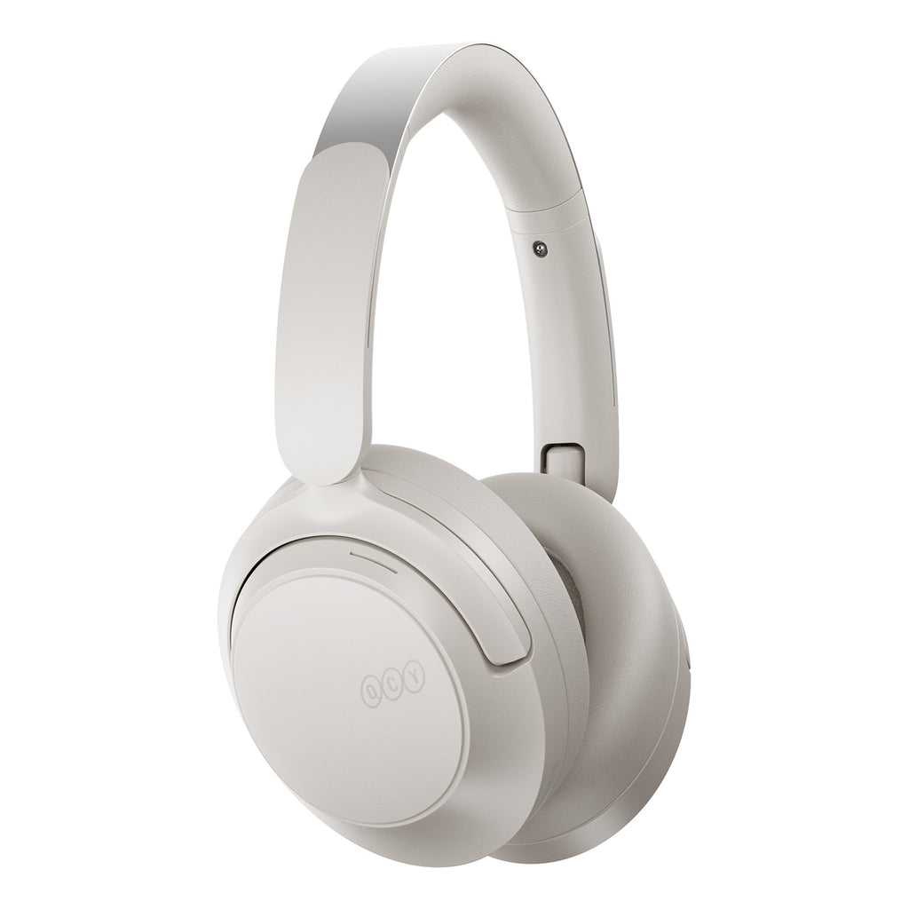 QCY H3S belaidės ant ausų ausinės su LDAC ir ANC triukšmo slopinimu – balta -- Headphones