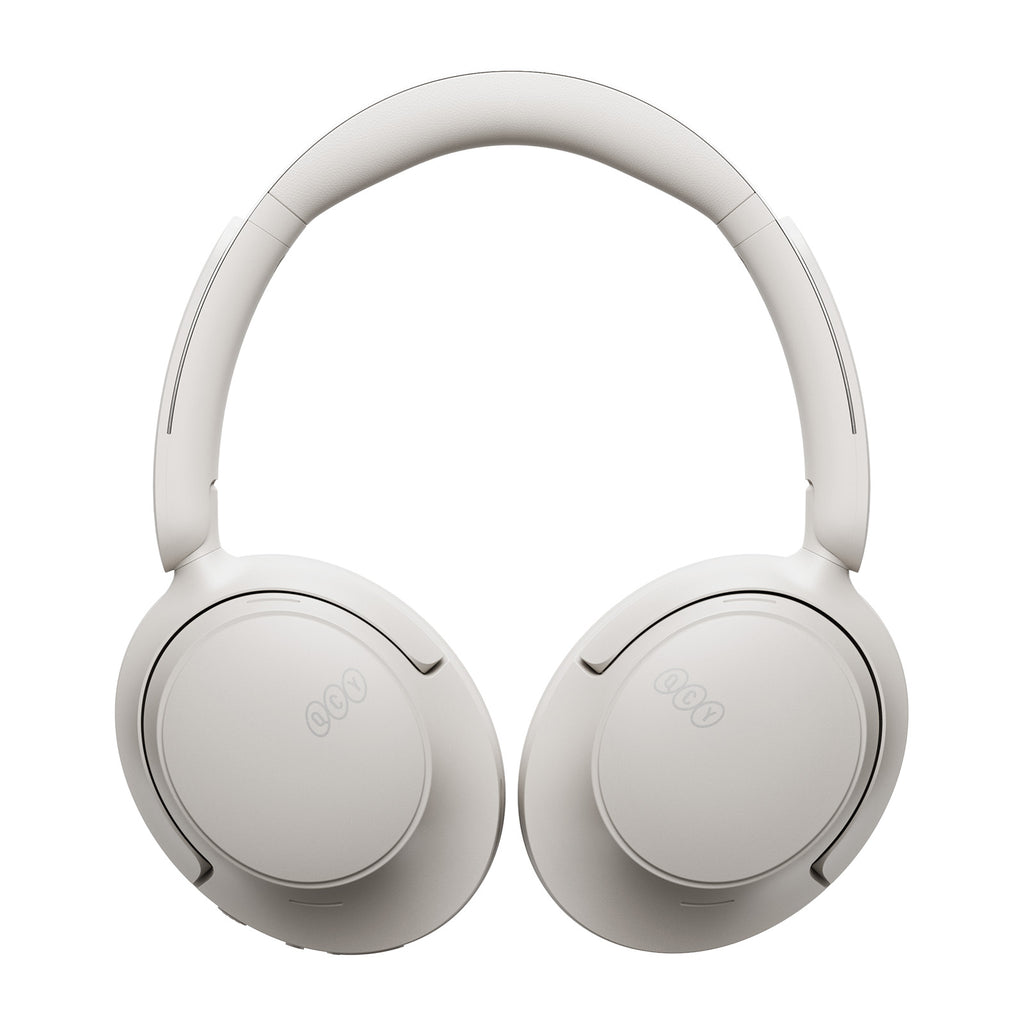 QCY H3S belaidės ant ausų ausinės su LDAC ir ANC triukšmo slopinimu – balta -- Headphones