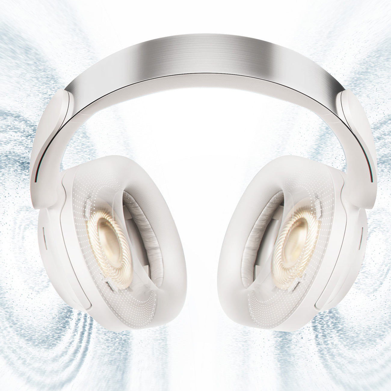 QCY H3S belaidės ant ausų ausinės su LDAC ir ANC triukšmo slopinimu – balta -- Headphones