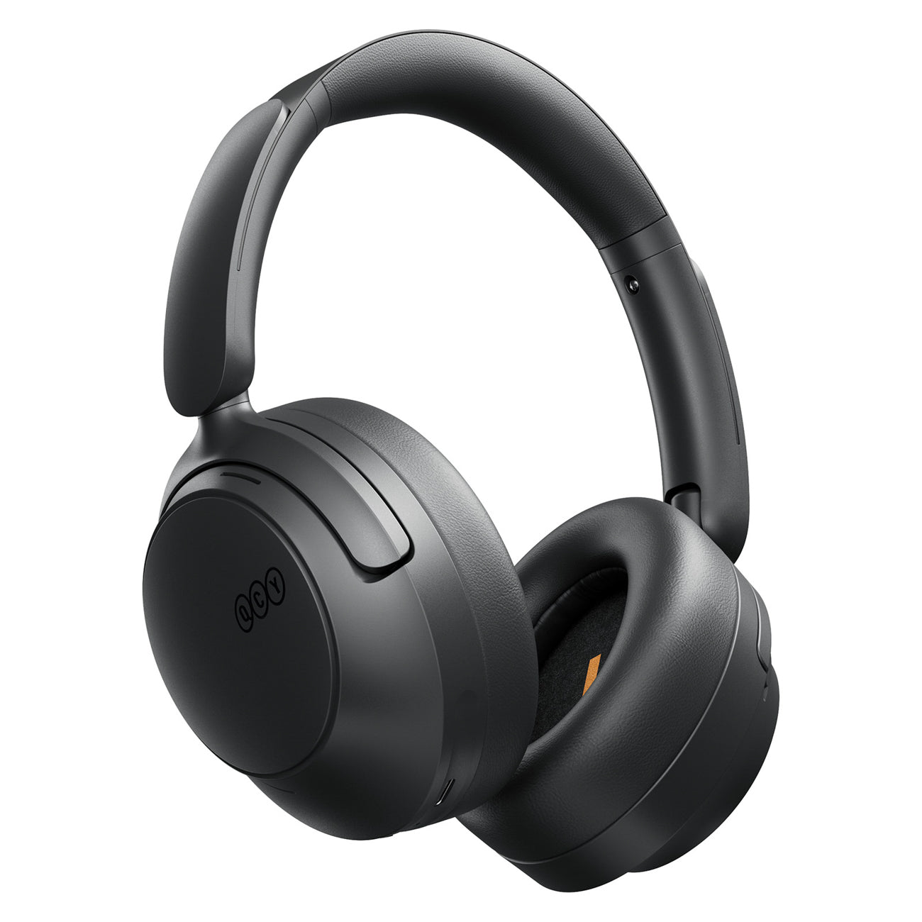 QCY H3S belaidės ant ausų ausinės su LDAC ir ANC triukšmo slopinimu – juoda -- Headphones