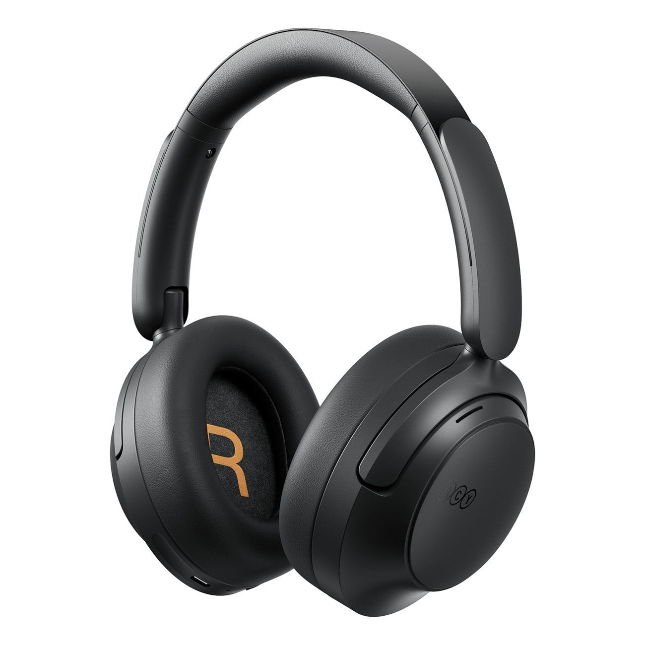 QCY H3S belaidės ant ausų ausinės su LDAC ir ANC triukšmo slopinimu – juoda -- Headphones
