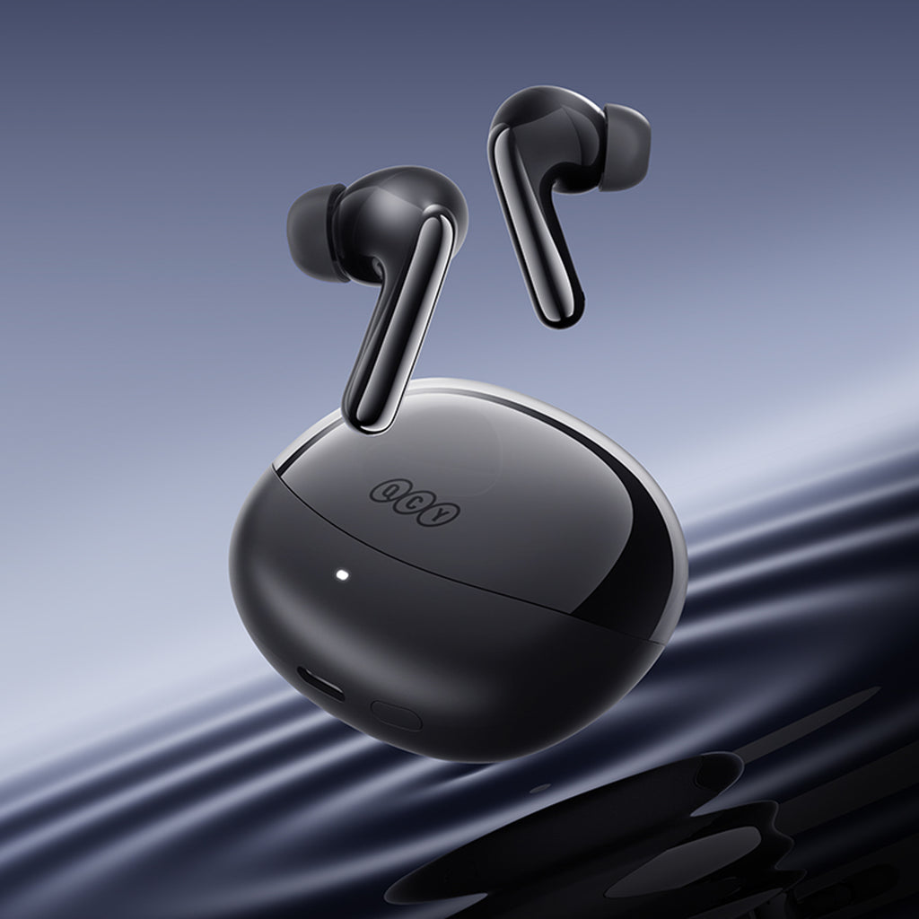 QCY MeloBuds N60 belaidiai į ausis dedami ausinukai su LDAC ir ANC triukšmo slopinimu – juoda -- Headphones