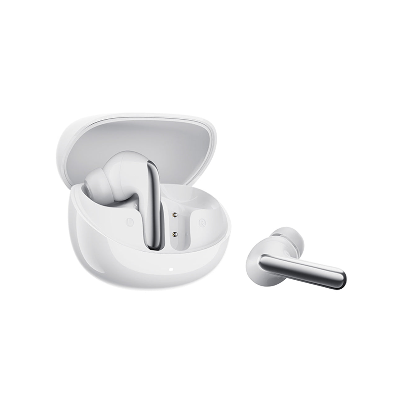 QCY MeloBuds N60 belaidiai į ausis dedami ausinukai su LDAC ir ANC triukšmo slopinimu – balta -- Headphones