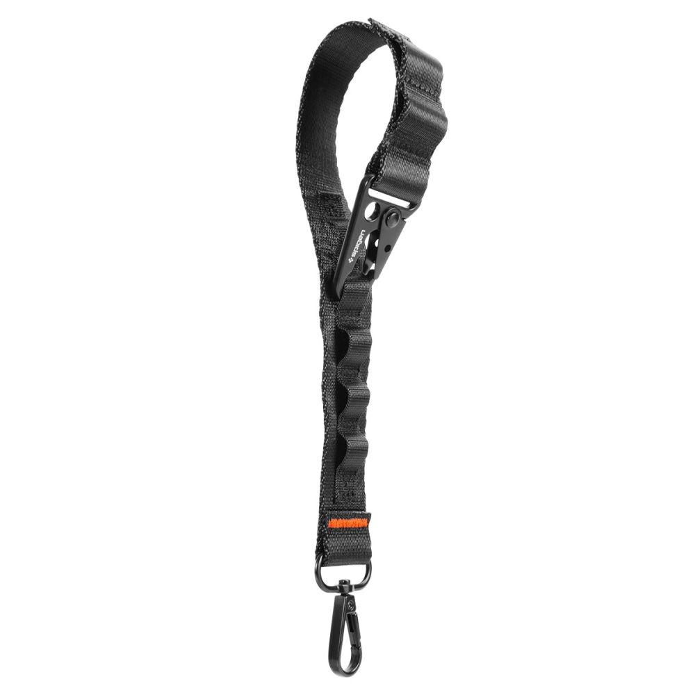 Spigen DA30M Stap Crossbody telefono dirželis - juodas