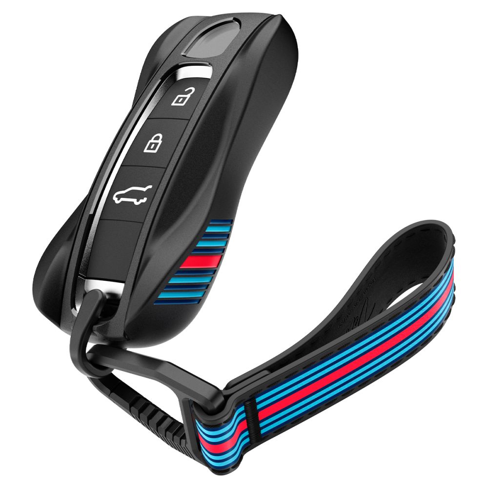 Spigen Porsche Key Fob dėklas PK100 automobilio raktams - juoda -- Cell phone cases and covers