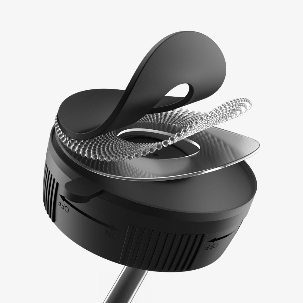 Spigen automobilinis laikiklis MFT36 MagSafe prietaisų skydeliui / priekiniam stiklui, juodas