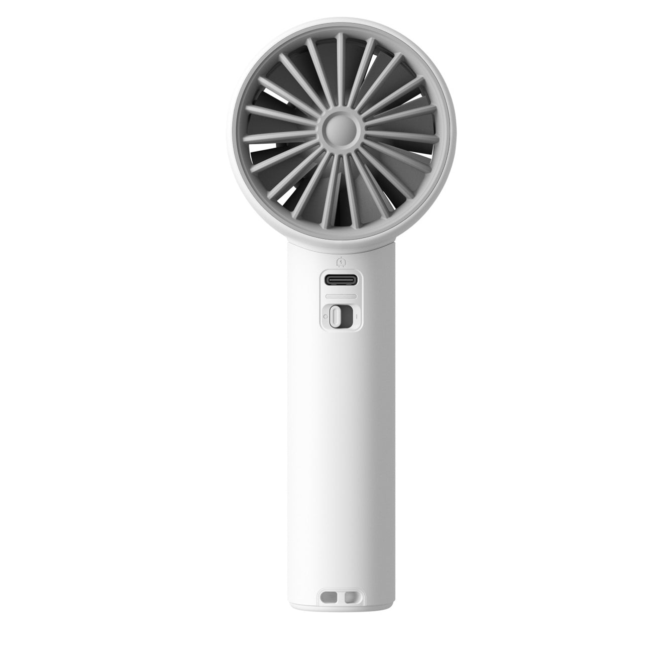 Jisulife Handheld Fan 10 4000mAh nešiojamasis USB ventiliatorius - pilkas -- Handheld Fans
