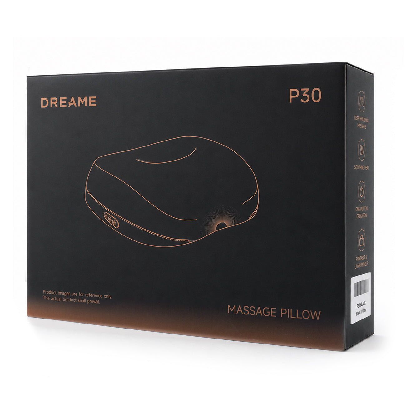 Dreame P30 kaklo masažo pagalvė - Smėlio spalva -- Uncategorized