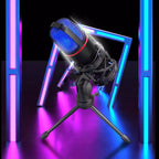 Wozinsky Studio Gaming USB kompiuterio mikrofonas su RGB stovu - juodas -- Microphones