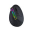 Wozinsky WMG-1164 Belaidis Vertikalus Ergonominis Žaidimų Pelė 3600 DPI su RGB Apšvietimu - Juoda -- Gaming Accessories