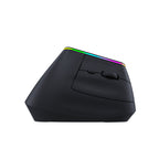 Wozinsky WMG-1164 Belaidis Vertikalus Ergonominis Žaidimų Pelė 3600 DPI su RGB Apšvietimu - Juoda -- Gaming Accessories