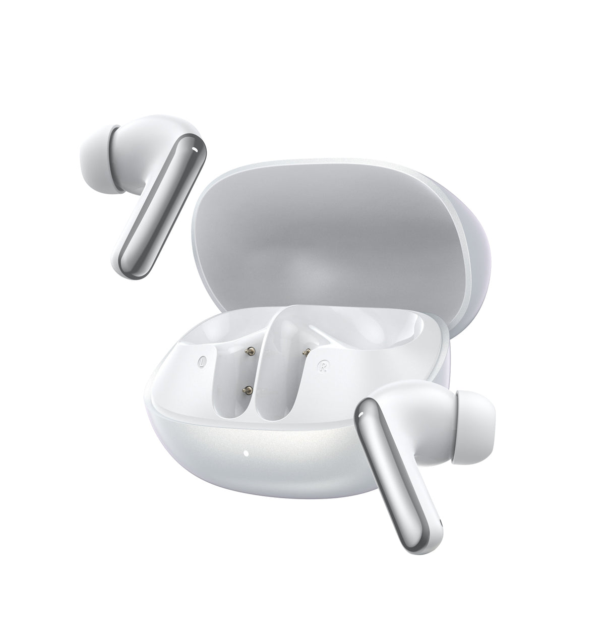QCY MeloBuds N20 Bevielės triukšmo panaikinusios ANC ausinės - Baltos -- Headphones