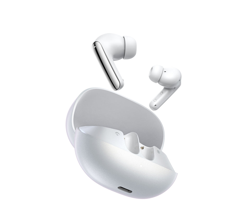 QCY MeloBuds N20 Bevielės triukšmo panaikinusios ANC ausinės - Baltos -- Headphones