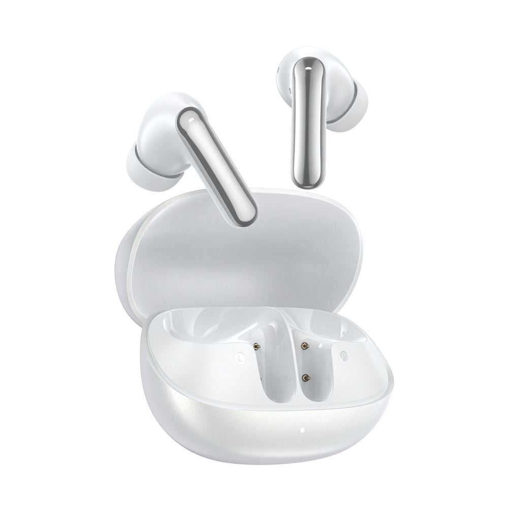 QCY MeloBuds N20 Bevielės triukšmo panaikinusios ANC ausinės - Baltos -- Headphones